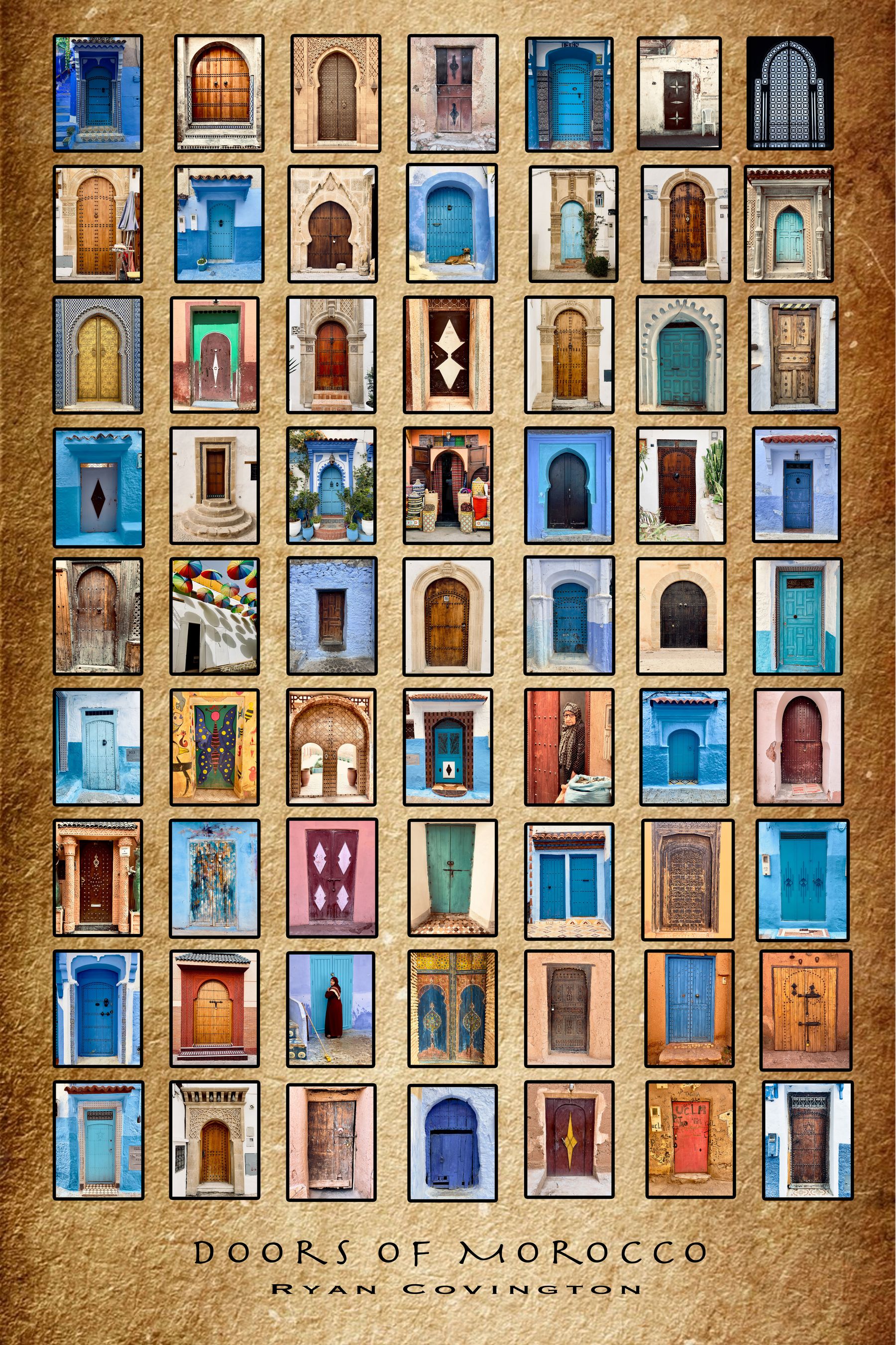 Doors of Morocco by Ryan Covington